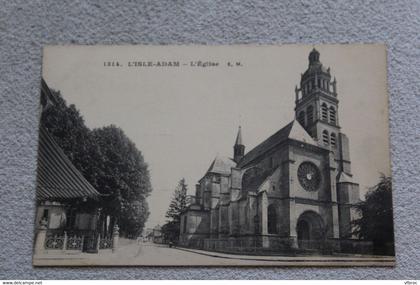 L'Isle Adam, l'église, Val d'Oise 95