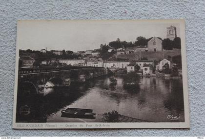 l'Isle Jourdain, quartier du pont saint Sylvain, Vienne 86