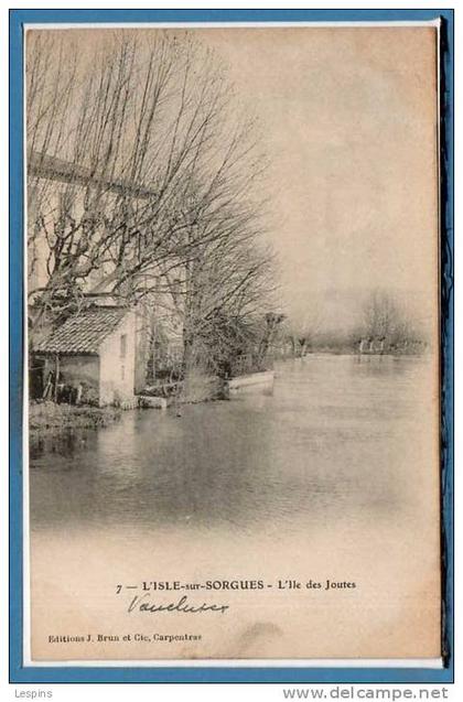 84 - L'ISLE sur SORGUE -- L'Isle des joutes