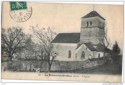 Carte Postale Ancienne de la BALME LES GROTTES