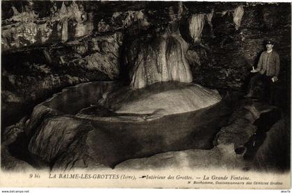 CPA La BALME-les-GROTTES - Intérieur des GROTTES - La Grande... (295903)