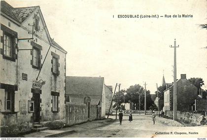 la baule * escoublac * la rue de la mairie * hôtel de ville