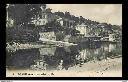 76 - La Bouille - Les Hotels - CPA - Voir Scans Recto-Verso