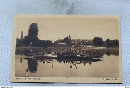 la Bouille, arrivée du bac, Seine Maritime 76