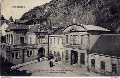 63 - La Bourboule - Etablissement Choussy