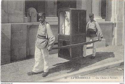 La Bourboule - Une Chaise à Porteurs