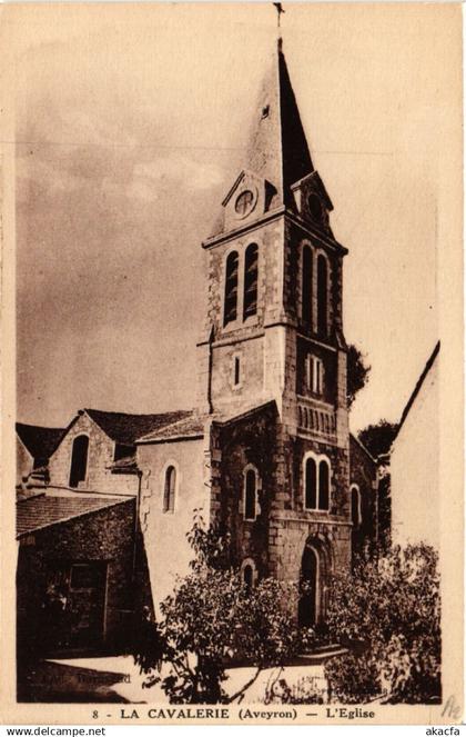 CPA AK La CAVALERIE - L'Église (474946)