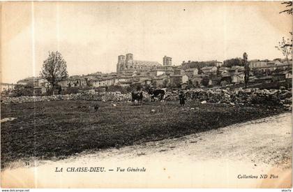 CPA La CHAISE-DIEU - Vue générale (585438)