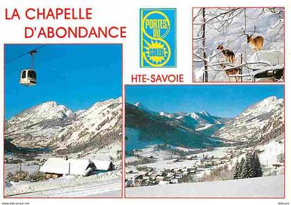 74 - La Chapelle d'Abondance - Multivues - Hiver - Neige - CPM - Voir Scans Recto-Verso