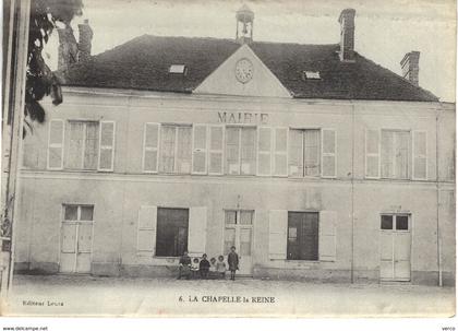 Carte POSTALE Ancienne de LA CHAPELLE la REINE