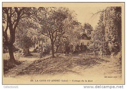 LA COTE SAINT ANDRE ... COTTAGE DE LA RIOT