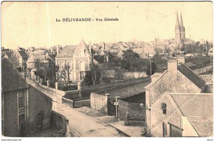 Carte Postale Ancienne de LA DELIVRANDE-vue générale