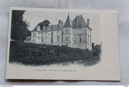 la Ferté Alais, château de Villiers, côté Sud, Essonne 91