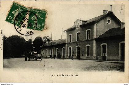 CPA La FLECHE - La Gare (299571)