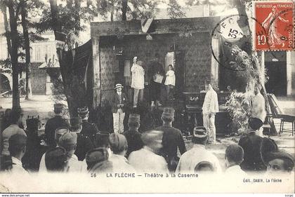 CPA La Flèche Théâtre à la Caserne