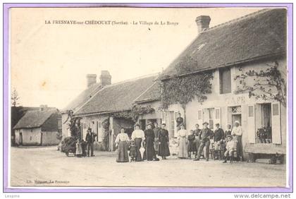 72 - La FRESNAYE sur CHEDOUET -- Le village de la Bauge