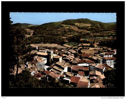 83 - LA GARDE-FREINET - vue aérienne