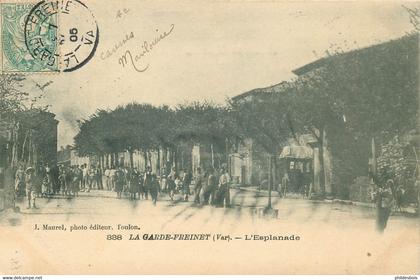 VAR  LA GARDE FREINET  l'esplanade