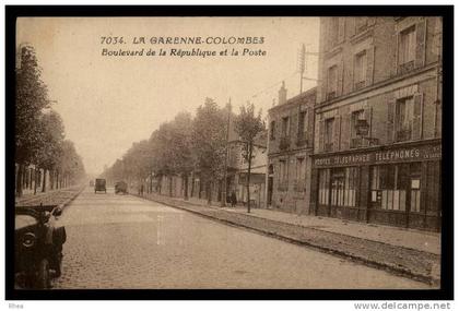 92 La Garenne-Colombes poste D92D C92035C RH088507