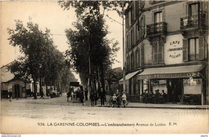 CPA La GARENNE-COLOMBES - L'embranchement Avenue de Lutéce (986997)