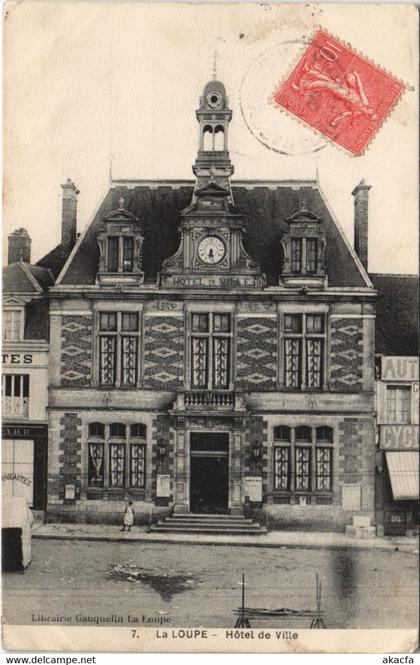 CPA LA LOUPE - Hotel de Ville (128785)