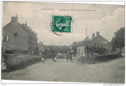 Carte Postale Ancienne de LA MACHINE