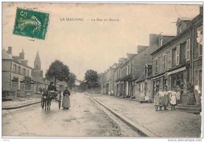 Carte Postale Ancienne de LA MACHINE