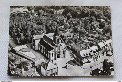 Cpm 1962, la Machine, l'église, Nièvre 58