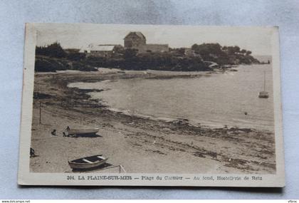 Cpsm 1950, la Plaine sur mer, plage du Cormier, Loire Atlantique 44