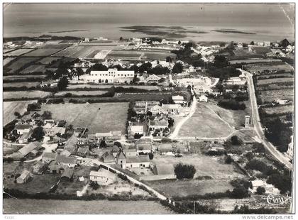 CPSM La Plaine-sur-Mer Le port Giraud vue aérienne