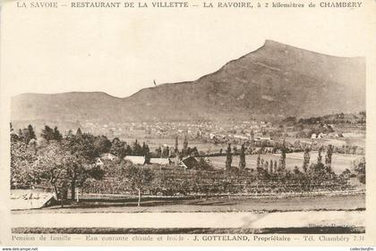 CPA FRANCE 73 "La Ravoire, restaurant de la Villette"