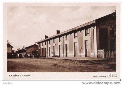 LA REOLE (GIRONDE) LA GARE