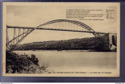 56 - La Roche-Bernard - Le Pont sur la Vilaine - Non voyagé - Dos divisé