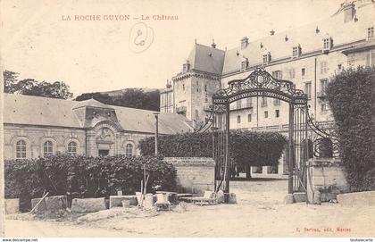 CPA 95 LA ROCHE GUYON LE CHATEAU