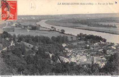 CPA 95 LA ROCHE GUYON VUE SUR LA SEINE