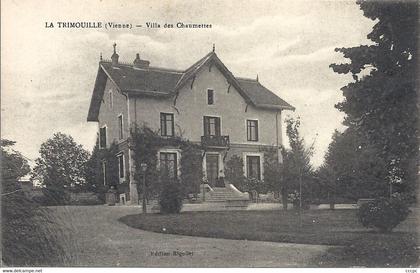 CPA La Trimouille Villa des Chaumettes