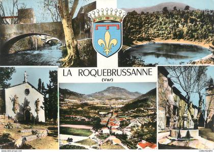 CPSM FRANCE 83 " La Roquebrussanne, Vues"