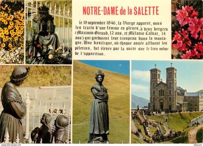 38 - La Salette - Sanctuaire Notre Dame de la Salette - Multivues - Lieu de Pèlerinage - CPM - Voir Scans Recto-Verso