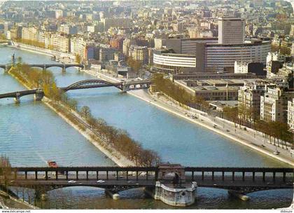 75 - Paris - La Seine et ses bords - La Seine et la Maison de l'ORTF - CPM - Voir Scans Recto-Verso