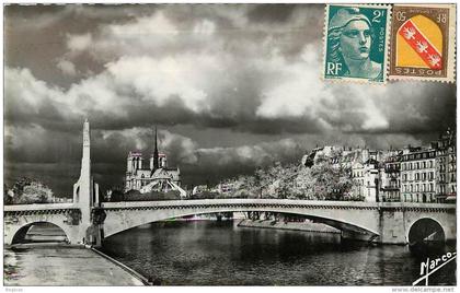 PARIS   BORDS DE SEINE   QUAI  PONT