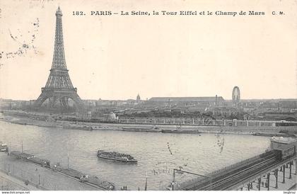 PARIS     BORDS DE SEINE   TOUR EIFFEL