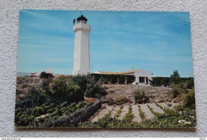 G602, Cpm, la Tranche sur mer, le phare du Grouin, Vendée 85