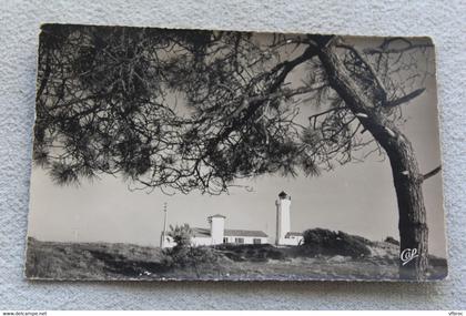 H710, Cpsm 1957, la Tranche sur mer, le phare, Vendée 85