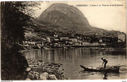 CPA GRENOBLE - L'Isere a la TRONCHE et le St-Eynard (243773)