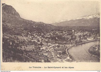 CPA La Tronche Le Saint-Eynard et les Alpes