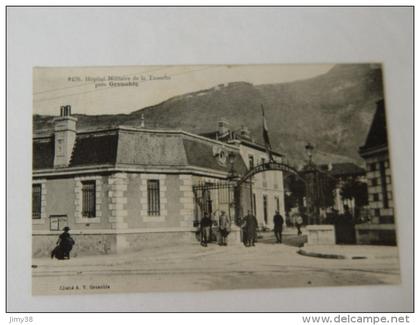 ISERE-LA TRONCHE-6170-HOPITAL MILITAIRE DE LA TRONCHE PRES GRENOBLE CLICHE AV -ANIMEE