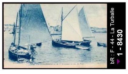 44 La Turballe - 13. LA TURBALLE (L-I) - Pêcheurs en vue du Port - bateau peche - bateau pech /  D44D  K44069K  C44211C