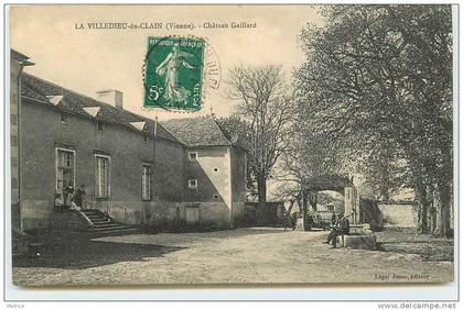 LA VILLEDIEU DU CLAIN     -      Château Gaillard.