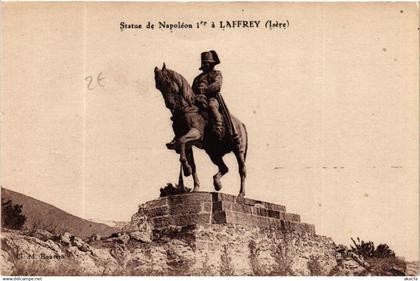 CPA LAFFREY - Statue de Napoleon 1er a LAFFREY (489493)