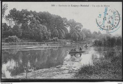 Lagny - Noisiel - Un coin de la Marne